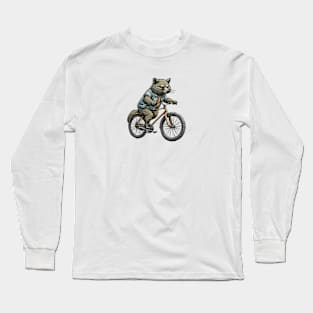 Pedalling Binturong Long Sleeve T-Shirt